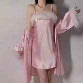 Honeymoon Night suits for ladies | satin nightdress for women in Pakistan